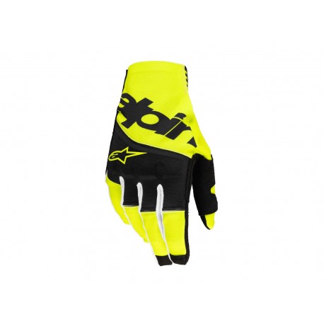 rukavice TECHSTAR, ALPINESTARS (černá/žlutá fluo) 2025