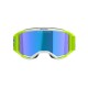 brýle VISION 5 BLAZE, ALPINESTARS (žlutá fluo/modrá, zrcadlové modré plexi) 2025