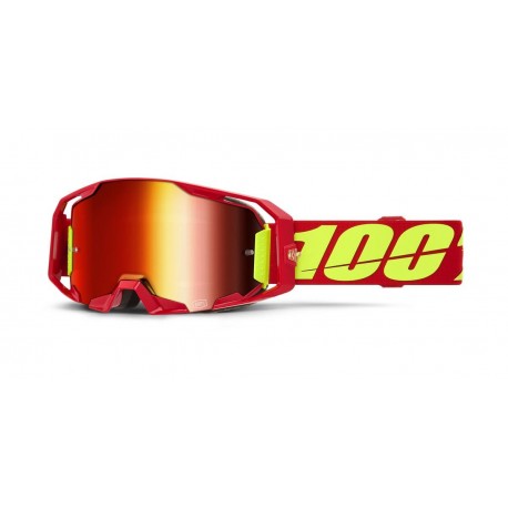 ARMATIC 100% brýle červené, červené plexi