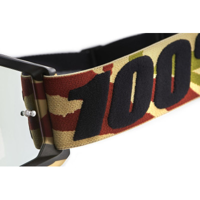 ACCURI 100% brýle Mission, stříbrné plexi