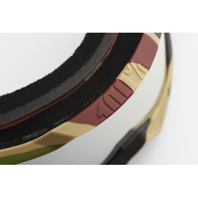 ACCURI 100% brýle Mission, stříbrné plexi