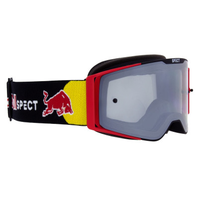 brýle TORP, RedBull Spect (černé/červené matné, plexi stříbrné zrcadlové)