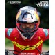 brýle SUPERTECH STREAM ROLL-OFF WIDE VISION, ALPINESTARS (modrá, čiré plexi a roll-off systém) 2025