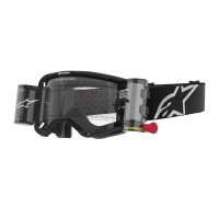 brýle VISION 8 CORP ROLL-OFF WIDE VISION, ALPINESTARS (černá, čiré plexi a roll-off systém) 2025