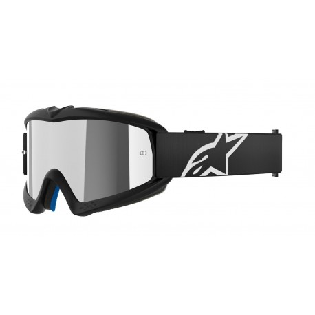 brýle VISION YOUTH CORP, ALPINESTARS, dětské (černá, zrcadlové stříbrné plexi) 2025