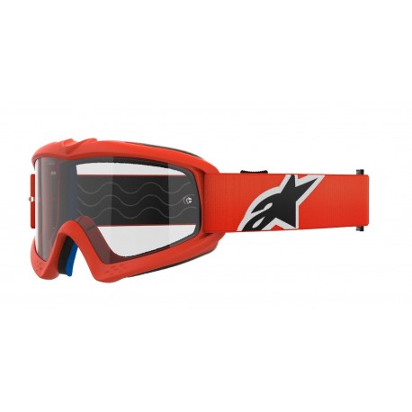brýle VISION YOUTH CORP, ALPINESTARS, dětské (oranžová, čiré plexi) 2025