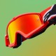 brýle VISION YOUTH HOLLOW, ALPINESTARS, dětské (černá antracit/žlutá fluo, zrcadlové stříbrné plexi) 2025