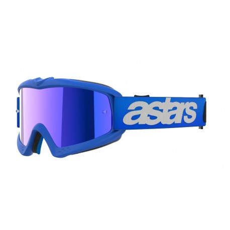 brýle VISION YOUTH BLAZE, ALPINESTARS, dětské (modrá, zrcadlové modré plexi) 2025