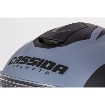 Integrální přilba Integral GT 2.0 Ikon, CASSIDA (černá matná/šedá, balení vč. Pinlock folie)