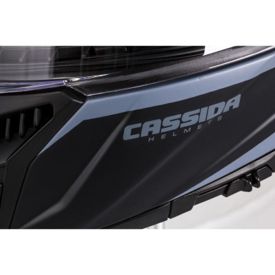 Integrální přilba Integral GT 2.0 Ikon, CASSIDA (černá matná/šedá, balení vč. Pinlock folie)