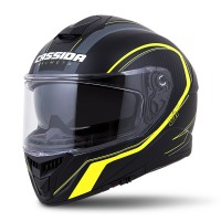 Integrální přilba Integral GT 2.0 Reptyl, CASSIDA (černá/žlutá fluo/bílá, balení vč. Pinlock folie)