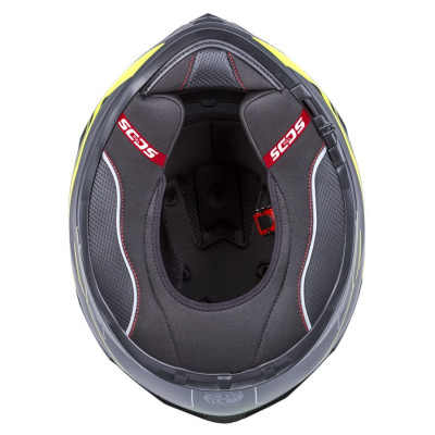 Integrální přilba Integral GT 2.0 Reptyl, CASSIDA (černá/žlutá fluo/bílá, balení vč. Pinlock folie)