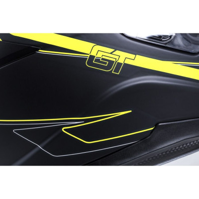 Integrální přilba Integral GT 2.0 Reptyl, CASSIDA (černá/žlutá fluo/bílá, balení vč. Pinlock folie)
