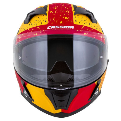 Integrální přilba Integral 3.0 DRFT, CASSIDA (oranžová matná/červená fluo/černá/bílá, plexi s přípravou pro Pinlock)