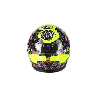 přilba Rafale SR Crazy, LAZER - Belgie (černá/fialová/fluo zelená)