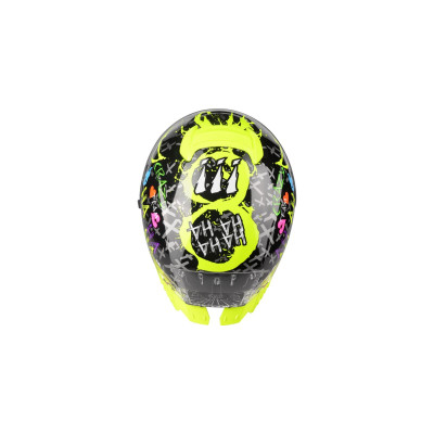 přilba Rafale SR Crazy, LAZER - Belgie (černá/fialová/fluo zelená)