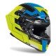 přilba GP 550 S Challenge, AIROH (matná modrá/žlutá) 2023