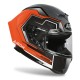 přilba GP 550 S Rush, AIROH (matná oranžová fluo) 2023