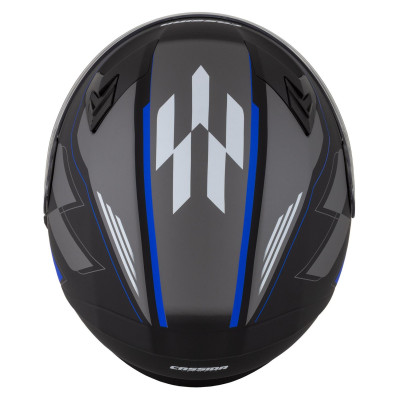 Integrální přilba Integral 3.0 RoxoR, CASSIDA (černá matná/modrá/šedá/bílá, plexi s přípravou pro Pinlock)
