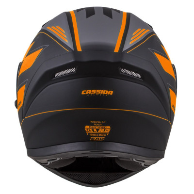 Integrální přilba Integral 3.0 RoxoR, CASSIDA (černá matná/oranžová/šedá, plexi s přípravou pro Pinlock)