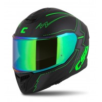Integrální přilba Integral GT 2.1 Flash, CASSIDA (černá matná/zelená fluo/tmavě šedá) plexi s přípravou pro Pinlock 2025