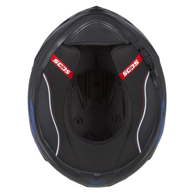 Integrální přilba Integral GT 2.1 Flash, CASSIDA (černá matná/metalická modrá/tmavě šedá) plexi s přípravou pro Pinlock 2025