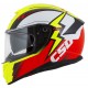 Integrální přilba Integral GT 2.1 Flash, CASSIDA (žlutá fluo/červená fluo/černá/bílá) plexi s přípravou pro Pinlock