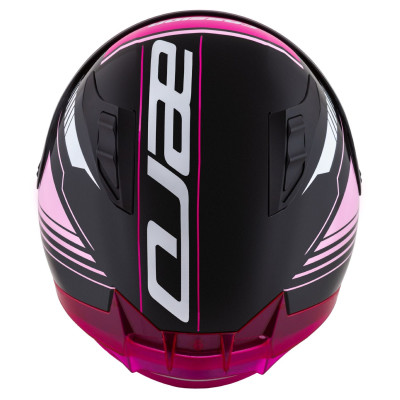 Integrální přilba Aero Drome, CASSIDA (černá met./růžová/bílá) 2025