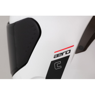 Integrální přilba Aero Solid, CASSIDA (bílá/černá) 2025