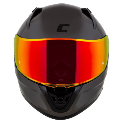 Integrální přilba Aero Super Solid, CASSIDA (černý chrom/černá) 2025