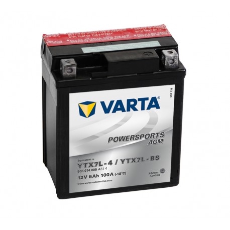 Motobaterie VARTA YTX7L-BS