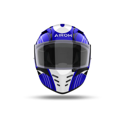 přilba CONNOR Achieve, AIROH (lesklá modrá) 2025