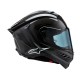 přilba SUPERTECH R10 SOLID, ALPINESTARS (lesklý karbon/matný karbon) 2025