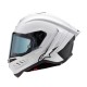 přilba SUPERTECH R10 SOLID, ALPINESTARS (bílá/matný karbon) 2025