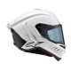 přilba SUPERTECH R10 SOLID, ALPINESTARS (bílá/matný karbon) 2025