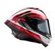 přilba SUPERTECH R10 TEAM, ALPINESTARS (karbon/červená/bílá) 2025
