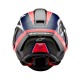 přilba SUPERTECH R10 TEAM, ALPINESTARS (matný karbon/červená fluo/modrá/bílá) 2025