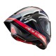 přilba SUPERTECH R10 TEAM, ALPINESTARS (matný karbon/červená fluo/modrá/bílá) 2025