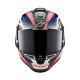 přilba SUPERTECH R10 TEAM, ALPINESTARS (matný karbon/červená fluo/modrá/bílá) 2025