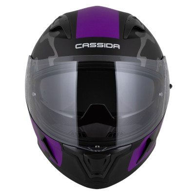 Integrální přilba Orbit Multivers, CASSIDA (černá matná/fialová/šedá/bílá) 2025