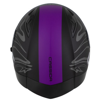 Integrální přilba Orbit Multivers, CASSIDA (černá matná/fialová/šedá/bílá) 2025