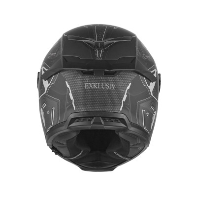 přilba GOLIATH BERSERK, NOX EXKLUSIV (černá matná, titanová) 2025