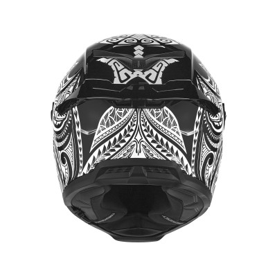přilba GOLIATH MAORI, NOX EXKLUSIV (černá matná, bílá) 2025