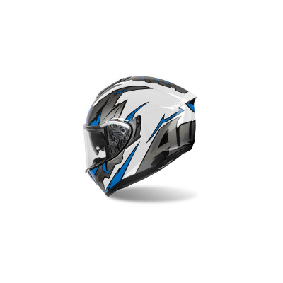 přilba ST 501 BIONIC, AIROH (bílá/modrá)