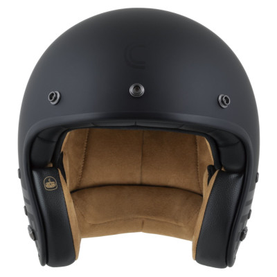 Otevřená přilba Eso Forty Nine BlackOut, CASSIDA (černá matná/černá) 2025