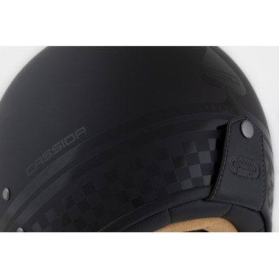 Otevřená přilba Eso Forty Nine BlackOut, CASSIDA (černá matná/černá) 2025
