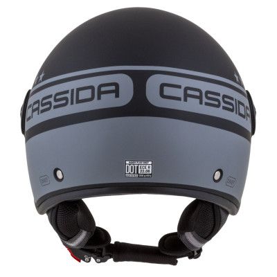 Otevřená přilba Handy Plus Chief, CASSIDA (šedá matná/černá) 2025
