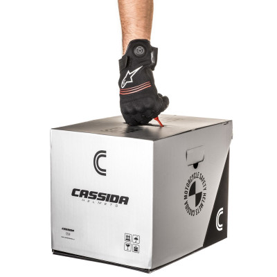 Otevřená přilba Handy Plus Chief, CASSIDA (šedá matná/černá) 2025