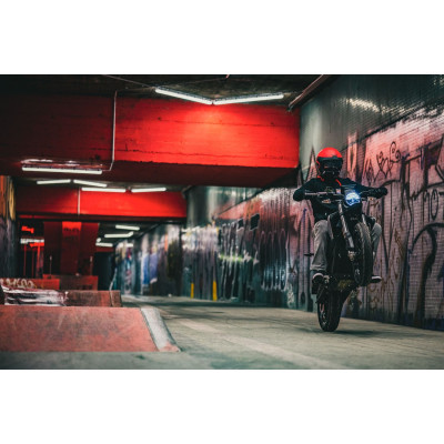 Otevřená přilba Handy Plus Linear, CASSIDA (červená matná/černá) 2025