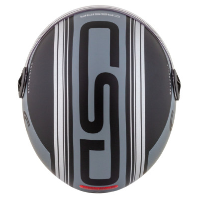 Otevřená přilba Handy Metropolis Vision, CASSIDA (černá matná/šedá/reflexní šedá) 2025